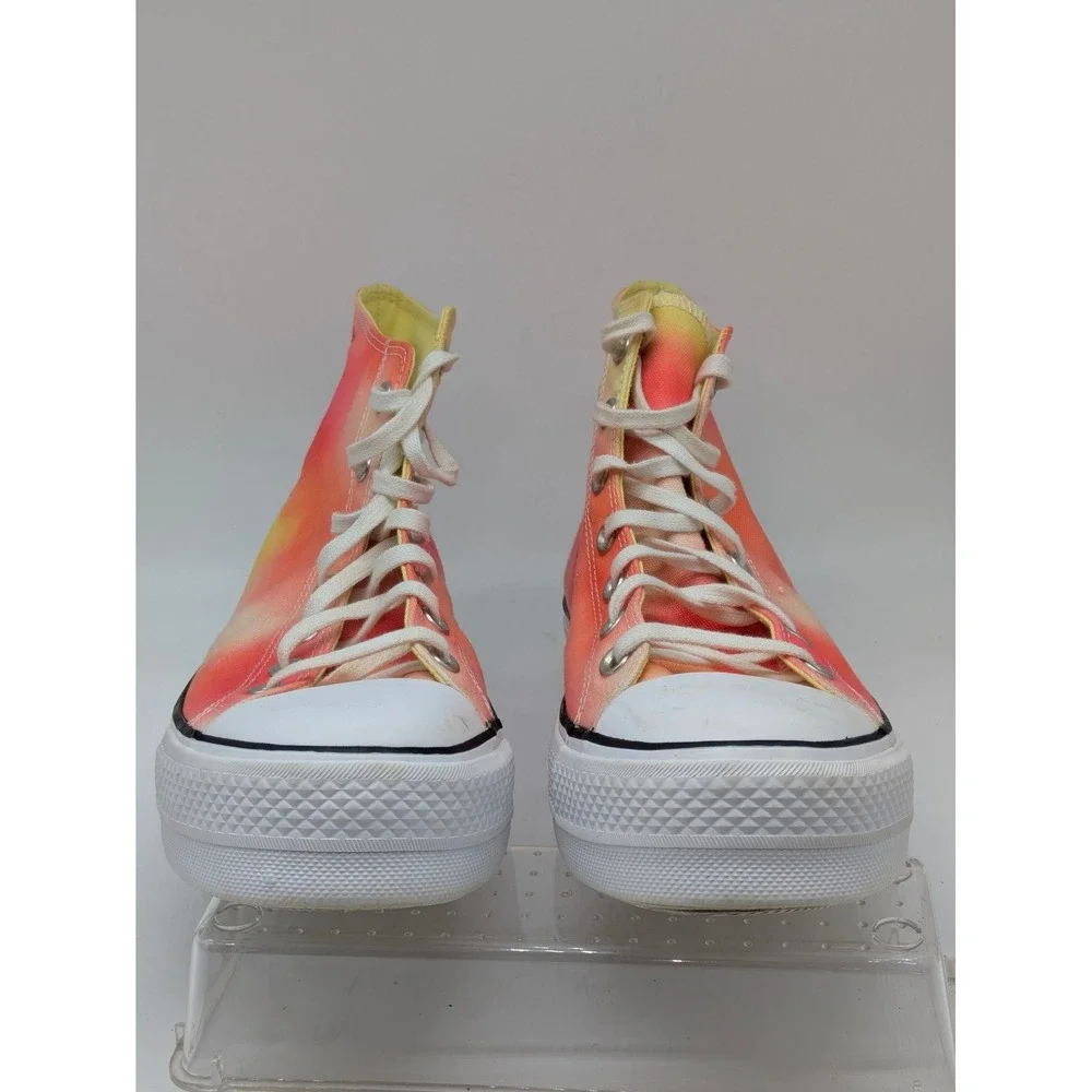 Converse Chuck Taylor All Star Lift Platform Hi Sunset Tie Dye Women's 10.5